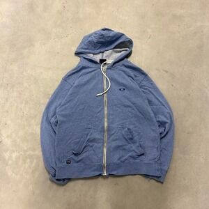 Vintage Oakley Blue Zip Up Jacket